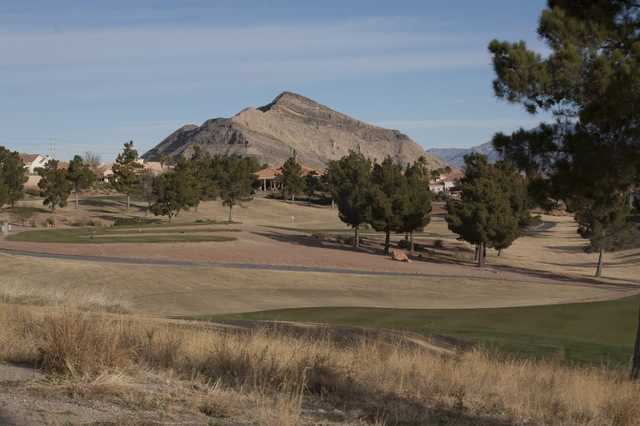 A view from the Eagle Crest Course at Golf Summerlin