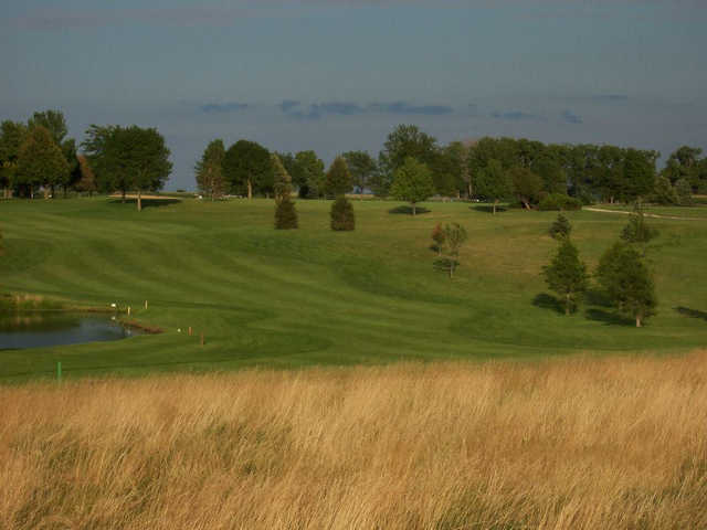 A view of a fairway at Sugar Maple Golf Club