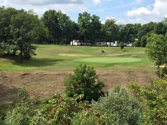 A view of a green at Hillsboro Country Club