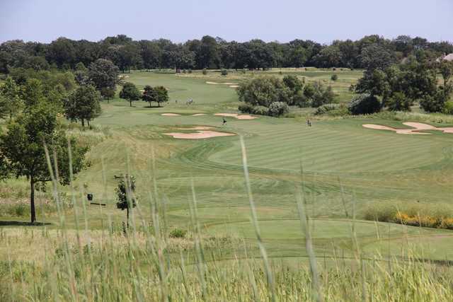 A view from a tee at Merit Club