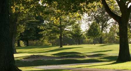 A sunny day view from Lincoln Elks Golf Club