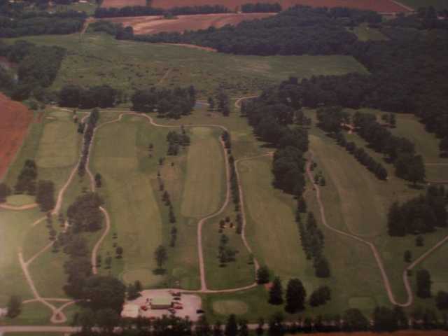 Aerial view of McLeansboro Golf Club (Marty Cox)