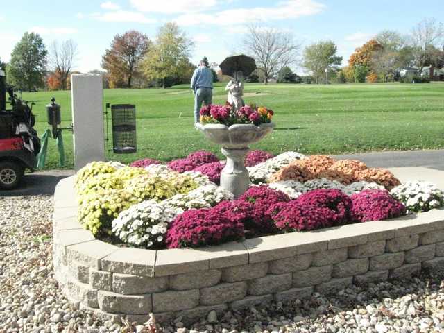 A view of a hole at Edgewood Park Golf Club