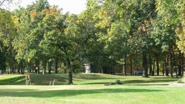 A sunny day view from Pyramid Oaks Golf Club