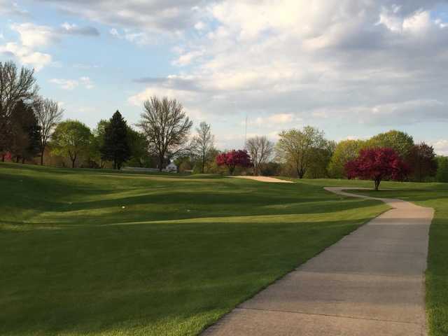 A view of fairway #17 at Byron Hills Golf Course