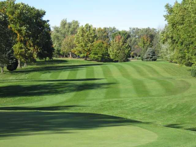 A view of a fairway at Westview Golf Course