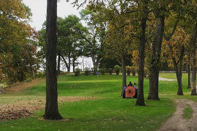 A view of a green at Rock River Golf & Pool.