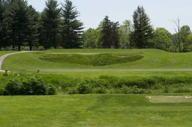 A view from tee #18 at Otis Park Golf Course