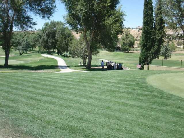 A view from Hesperia Golf & Country Club
