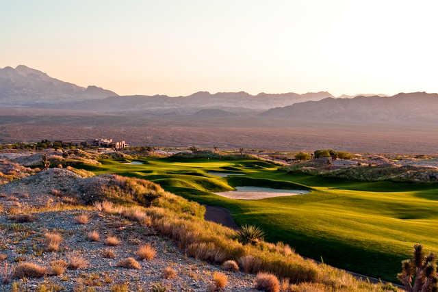 View from Paiute Wolf's 18th fairway