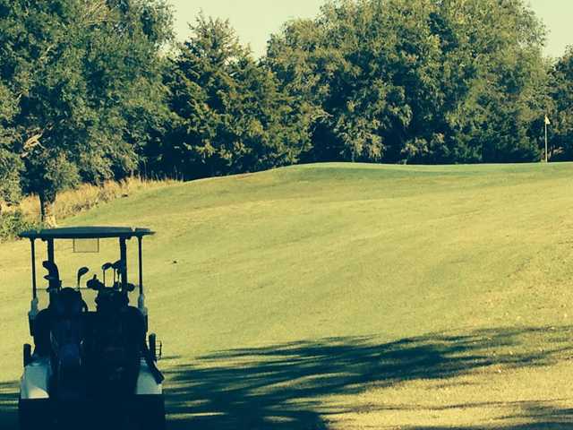 A view of a hole at Park Hills Golf & Supper Club