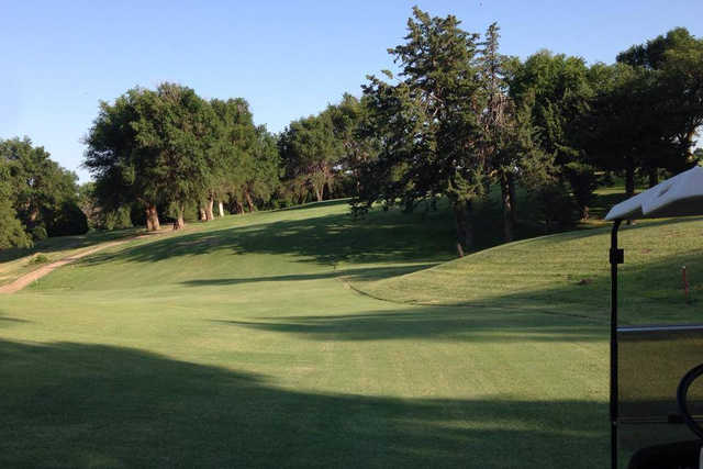 A view of a fairway at Park Hills Golf & Supper Club