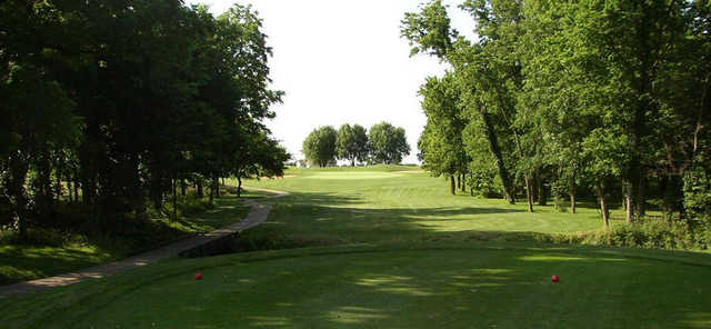 A view from a tee at Quail Ridge Golf Course