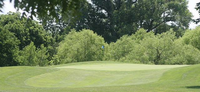 A view of a hole at Quail Ridge Golf Course