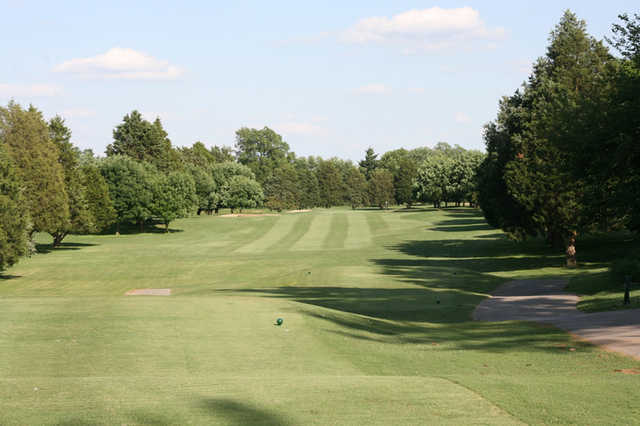 A view from a tee at Bowling Green Country Club