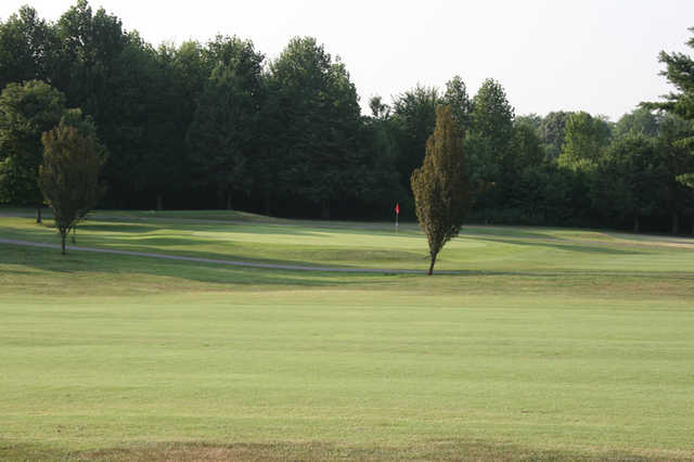 A view of a green at Campbellsville Country Club