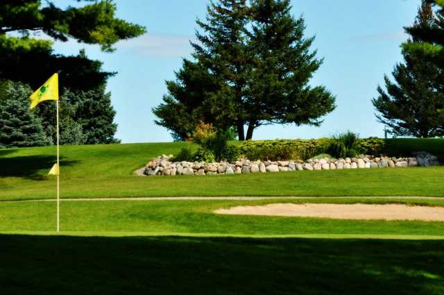 A view of a hole at Thunder Bay Golf Resort