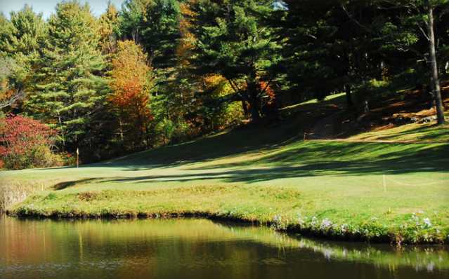 A view over the water from Edge Hill Golf Course