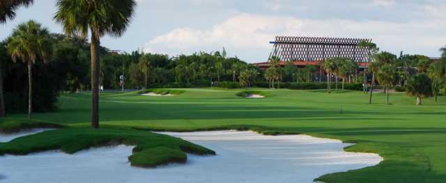 View from the 1st hole on Disney's Palm Course