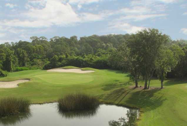 View from the 7th hole on Disney's Oak Trail course