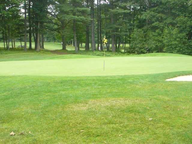 A view of green #6 at Bedrock Golf Club