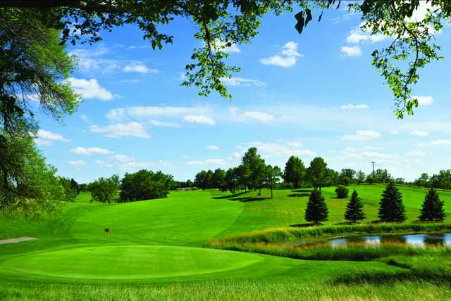 A view of hole #10 from Atikwa Golf Club at Arrowwood Resort