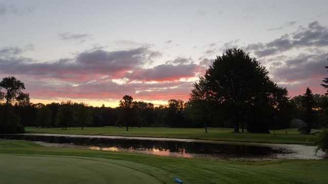 A view over the water from Oak Ridge Golf Club