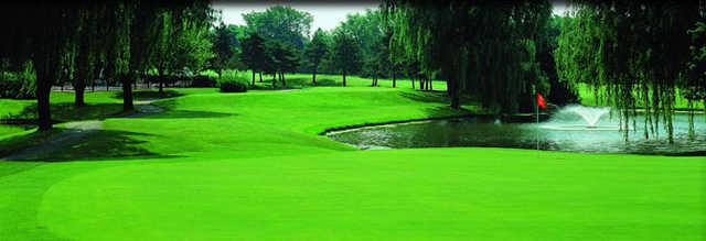 A view of the 15th hole at Mission Hills Club