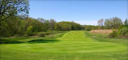 A view of the 4th green at Chemung Hills Golf Club