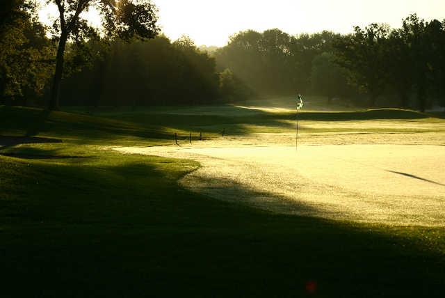 A view of the 3rd green at Championship Course from Pebble Creek Country Club