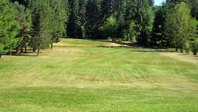 A view from a fairway at Vernonia Golf Club