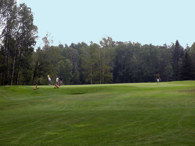 A view of the 2nd hole at Gunflint Hills Golf Club