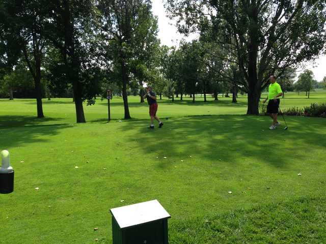 A view of tee #1 at Hendricks Golf Club