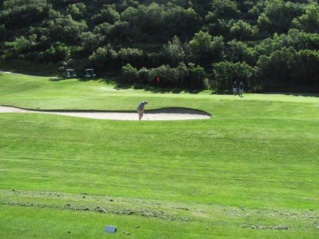 A view of the 13th hole at Gladstan Golf Course