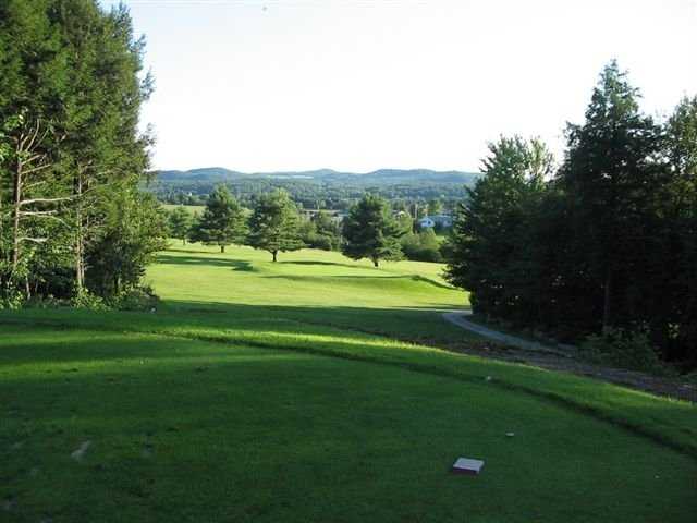 A view from a tee at Enosburg Falls Country Club