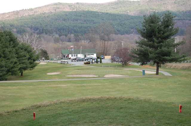 A view from a tee at John P. Larkin Country Club