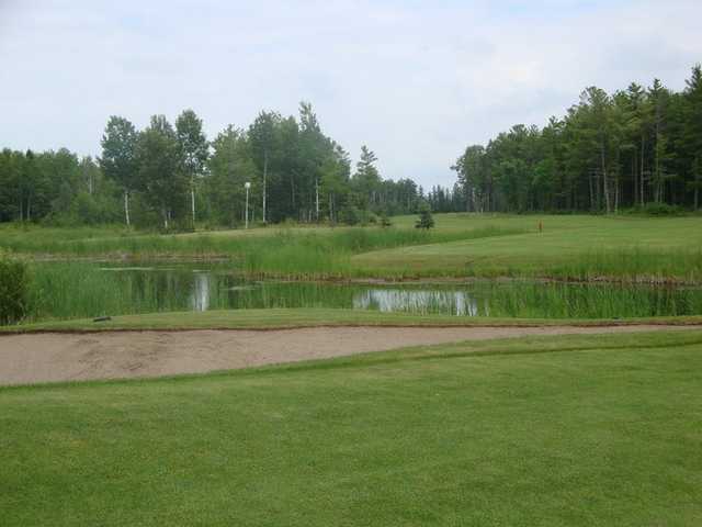 A view over the water from The River Golf Course
