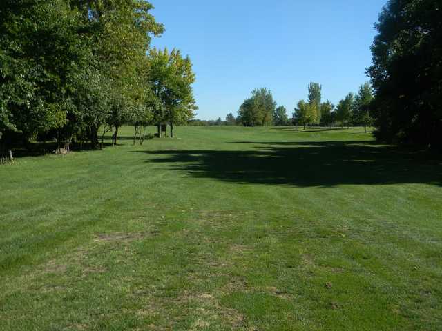 A view of a fairway at Prairie Ridge Golf Course