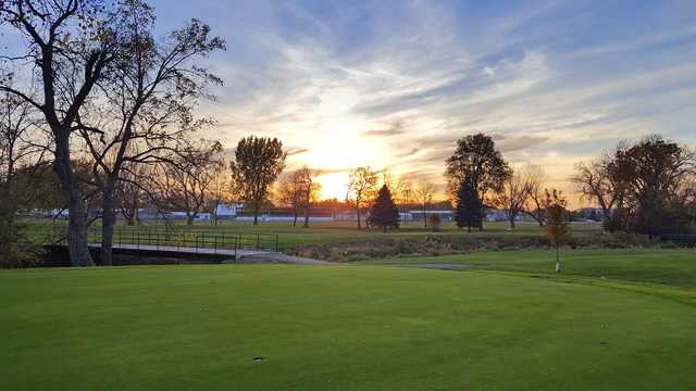 A fall day view from Marshall Golf Club