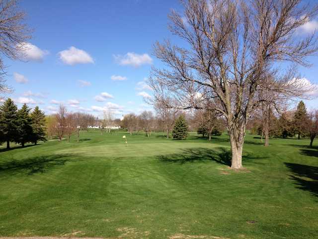 A view of a green at Countryside Golf Club