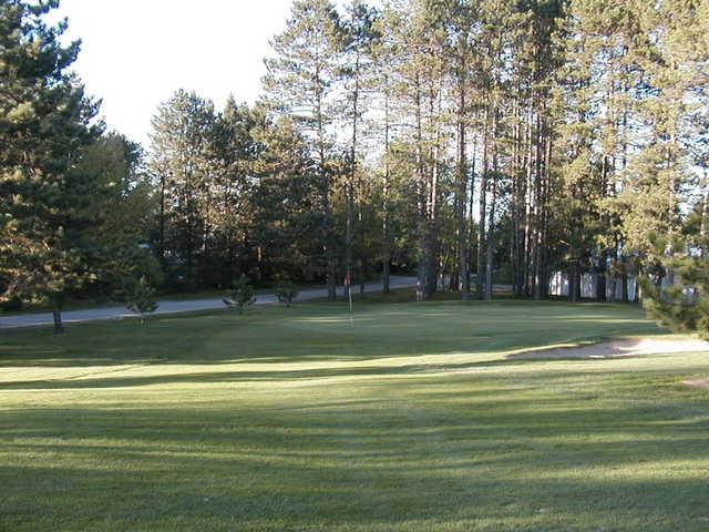 A view of a green at Swan Lake Country Club