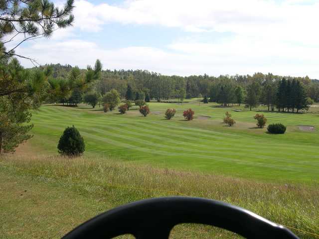 A view of fairway #6 and #7 at Silver Bay Country Club