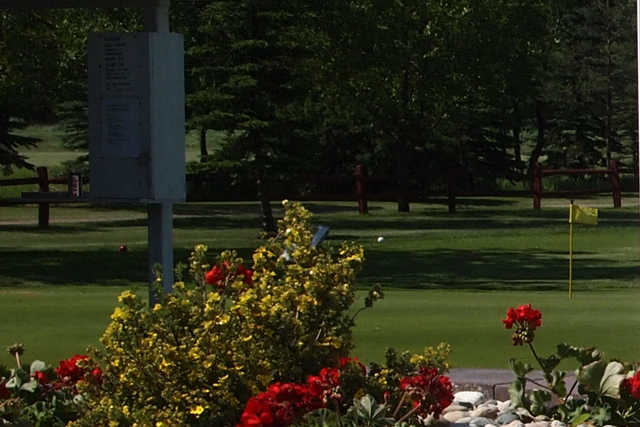 A view of a hole at Riverside Golf Club (City of Warren)