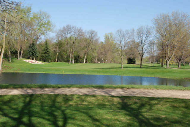 A view of hole #7 at Windom Country Club