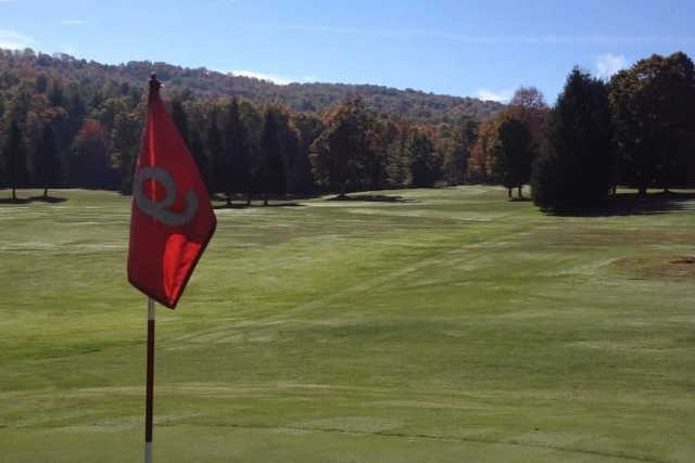 A view from the 9th green at Apalachin Golf Course