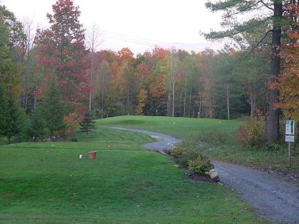 A view from tee #16 at Woodgate Pines Golf Club