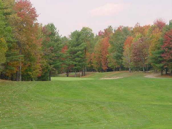 A view from the 10th fairway at Woodgate Pines Golf Club
