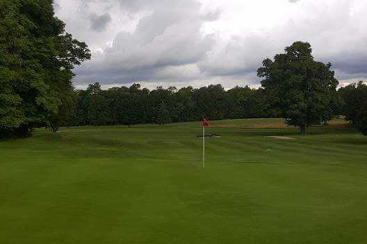 A view of the 9th hole at Carlowden Country Club