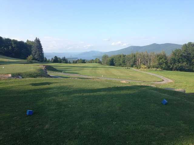 A view from a tee at Top of the World Golf Course