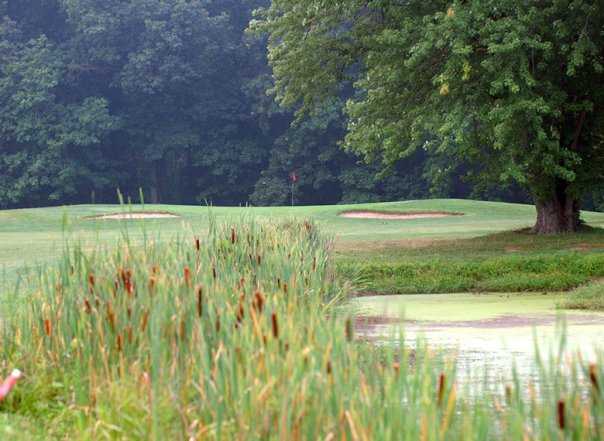 A view of the 3rd hole at New Paltz Golf Course